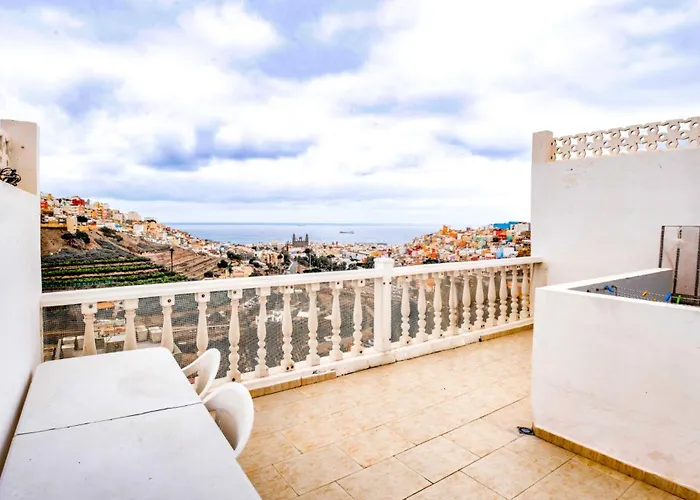 En Palmas Cerca De Vegueta Con Vistas Apartmán